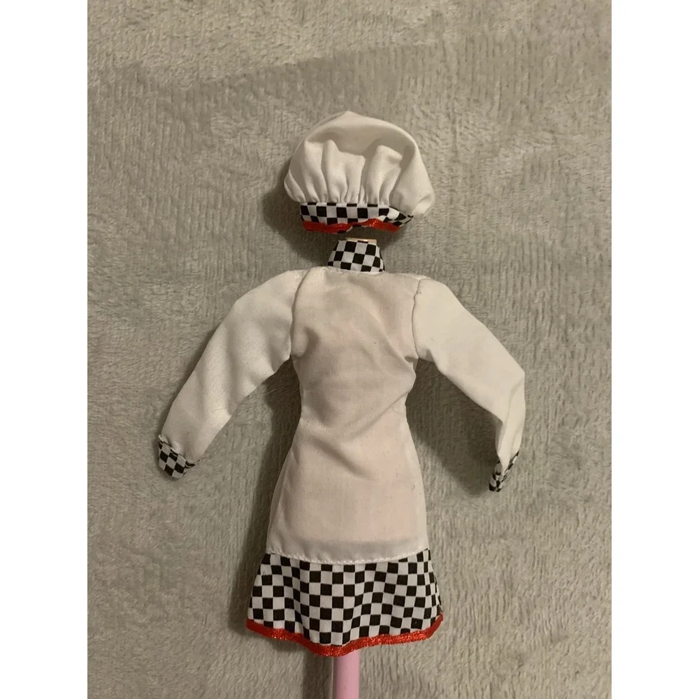 Mattel Barbie Clothes 1998 Cool Career CHEF Outfit & Hat Fashion Doll 68617